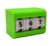 Luwecf Contatore di Vita Esame Timer per la Definizione degli obiettivi Salute per Giochi da Tavolo Fitness Quotidiano, Verde