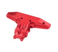 Luwecf Copertura del Cambio per Auto RC Realizzata in Lega di Alluminio, Parte Superiore Posteriore Lavorata a CNC, per Hobbisti E Collezionisti, Rosso