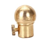 Luwecf Diapason Universale per Meditazione, Resistente E Rimovibile, Adatto per Strumenti Da 6 Mm, Oro 2x3x1.4cm