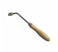 Luwecf Floor Grooving Cutter Strumento per Scanalature Incisore per Pavimenti Taglierino Manuale per Giunti Manico in Legno E Testa Angolata in Metallo per