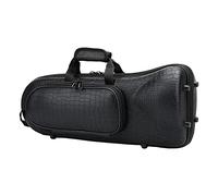 Luwecf Gig Bag Box Case per Tromba con Tasca con Spalla, Del Grano Del coccodrillo