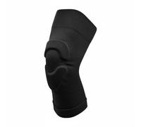 Luwecf Ginocchiera Supporto Ginocchio Fascia Compressiva Tutore Ginocchio Manicotto Elastico con Cuscinetto Protettivo in Nylon Spandex Struttura Traspirante, Nero, XL Adatto Per 63-77 Kg