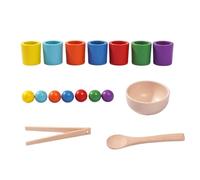 Luwecf Giocattoli per La Classificazione Dei Colori con Ciotola per La Classificazione Dei Colori per Il Gioco di Smistamento