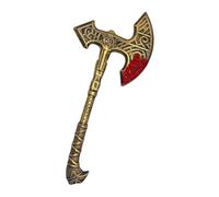 Luwecf Giocattolo con Ascia di Halloween, Attrezzo per Feste in Costume, Divertente, Finta, Spaventosa, per Bambini, Donne, Uomini, Spettacoli in Maschera, Oro