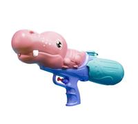 Luwecf Giocattolo con Spruzzo d'Acqua a Doppio Foro, Giocattolo da Spiaggia per Esterni, da Giardino, Ippopotamo Rosa