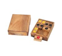 Luwecf Gioco di puzzle scorrevole Giocattolo da viaggio Attività educative Gioco con blocchi scorrevoli per bambini di tutte le età Ottimo regalo, B