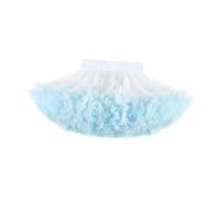 Luwecf Gonna Tutù Scintillante Da Principessa per La Festa di Compleanno Delle Bambine, Blu, Taglia unica bambino