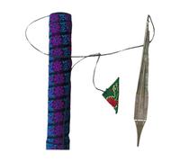 Luwecf Jew's Harp Viet Nam Strumento Musicale Bocca Twanger Hmong in Ottone Resistente con Tono Chiaro Adatto per Musicisti Regalo, Lingua Singola Grande