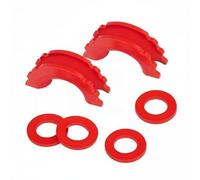 Luwecf Kit di 2 Coprigancio di Traino, Isolatore per Grillo a D, Accessorio di Recupero, Set di Rondelle di Protezione per Gancio di Traino, I, 5 Pezzi