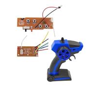 Luwecf Kit di Comando a Distanza Radio RC Accessorio Personalizzato Trasmettitore E Ricevitore per Veicoli Giocattolo, Blu