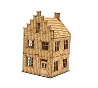 Luwecf Kit di Modelli di edifici Europei in 1/72, Fai da Te, Artigianato, Hobby, Giocattoli, Puzzle 3D, architettura Non assemblata per Tavolo di, Style a