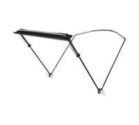 Luwecf Metal Stand per 24 Fori Armonici, Accessorio per Supporto per Il Collo per Arpa, Nero