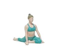 Luwecf Mini Bambola in 1:64 Raffigurante Una Ragazza, Piccole Persone per la Decorazione del Tavolo di Sabbia, 1114