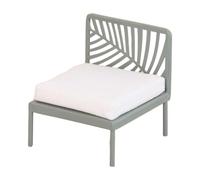 Luwecf Miniatura Sedia Mobilio Bambola Accessori Metallo Giocattolo Ornamentale Simulazione Didattica per Decorazione Fai da Te Adatto per Camera Soggiorno R, Style a