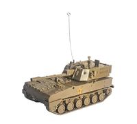 Luwecf Modello di Carro Armato 1/72, Giochi di Puzzle, Idea Regalo 4D, Modellismo di Simulazione, Giocattoli da Costruzione per Micro Paesaggi, Bomboniere, R, Giallo 9.8x4.5x5cm