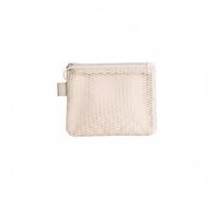 Luwecf Organizer Mesh Custodia Borsa da Viaggio Organizer Makeup Tasca Accessori Trasparente in Rete Adatta per Donne Viaggi Routine Giornaliera Bagno, M 14x11 CM