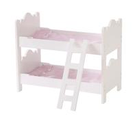 Luwecf per Bambole da 18 Pollici, Mini Letto con Scena di Vita, Decorazione per La Casa delle Bambole