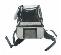 Luwecf Portatile Carrier Zaino per Concentratore Ossigeno Accessorio con Cinghie Imbottite Mesh Traspirante Scomparti Aggiuntivi Adatto Viaggi Passeggiate Uso Urbano, Grigio