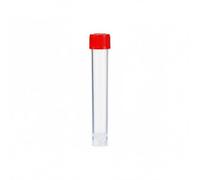 Luwecf Provetta da Laboratorio Contenitore Campione Provetta Centrifuga Tubo Campione con Tappo a Vite Autostabile PP Parete Spessa Resistente a -60°C a, 10mL Sterile 50 Pezzi/Sacchetto