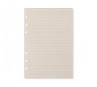 Luwecf Ricarica Sciolti Planner Inserti Quaderno Raccoglitore Carta Spessa Facile da Aggiungere E Rimuovere Adatta per Appunti Studio Ufficio Progetti, A5, A Righe
