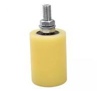 Luwecf Ruota Carrello per Cancello Scorrevole con Cuscinetto a Sfere in Nylon E Metallo Rotella di Guida per Porta Scorrevole Elettrica di Ricambio, 3 pezzi