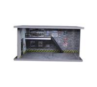 Luwecf Scatola Portaoggetti per Modelli di Auto per Scenario Garage in Scala 1/64, Style a