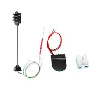Luwecf Semafori per trenini Modello, Segnale di Attraversamento, Modello di Luce Micro Paesaggio per Giardino delle Fate, 3v