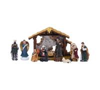 Luwecf Set di 12 Statuine del Presepe Natalizio Raffiguranti Gesù Bambino,