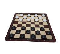 Luwecf Set di Scacchi per Adulti, a Tema da 22 mm di Diametro, Gioco di intrattenimento interattivo, Set di Dama Internazionale