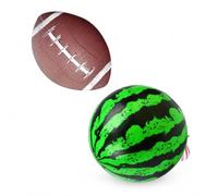 Luwecf Set Palloni Gonfiabili per Bambini PVC | Materiale PVC resistente, Palloni allenamento fisico, Gioco attivo all'aperto, Per educatori d'infanzia