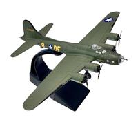 Luwecf Simulazione 1/144 Modello di Aereo B17 con Supporto Espositivo per Ufficio, Bar, Casa
