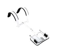 Luwecf Snare Drum Carrier Spalliera Alluminio Lega Supporto Percussioni Regolabile Tracolla Imbottita Accessorio Adatto per Prove Musicali Marching Band Comp, per tamburo piccolo