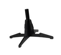 Luwecf Supporto per Clarinetto Cavalletto Pieghevole Sostegno Portatile Staffa Stabile con Base Piedi per Ottima Stabilità Adatto per Flauto Oboe, Nero