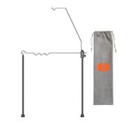 Luwecf Supporto per Lanterna da Campeggio, Lampada da Tavolo, Asta per Appendere Lampada, Ideale per Escursionismo, Casa, Patio E Tende.