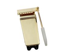 Luwecf Tremolo Bridge Professionale per Chitarra Elettrica LP Vibrato Maestro Tailpiece Ponte in Ottone Vibrato Robusto Adatto a Band Jazz Home Studi, D'oro