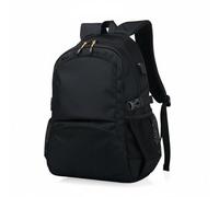 Luwecf Zaino Industriale Carryall Multiscomparto Rettangolare Casual Tessuto Oxford E Poliestere con Manico Superiore E Struttura, Nero, Nero, 19 Pollici