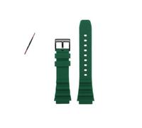 luwencheng 20/22mm Cinturino gomma silicone uomo nero verde rosso arancione blu accessori Per SEIKO NO.5 Prospex SRPD63K1 SRPD79 SRPE31