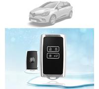 LUWU Dacia Sandero 3/Stepway 3 III/Dacia Jogger 2021-2023 2024 Custodia per chiave auto Dacia Sandero Stepway 3 TPU Silicone Portachiavi Dacia Sandero 3 Accessori per chiave telecomando (argento)