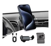 LUWU Porta Cellulare Auto Compatibile con Hyundai Tucson NX4 2021-2024 2025 Supporto Cellulare Elettrico per Bocchette Aria con Rilascio a un Clic per iPhone Smartphones Accessori Tucson NX4