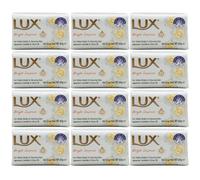 12 x Lux Bright Impress Sapone delicato profumo camelia giapponese e olio di agrumi, 80 g ciascuno