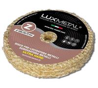 Lux Metal Disco Lucidante per Trapano Sisal Pura Dischi Lucidatura Ultra Hard 100 mm Lucidare A Specchio Acciaio Inox Metalli Sgrossatura Alluminio Ruota Mola Elimina Graffi Ottone Rame Bronzo Ferro