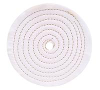 Lux Metal Disco Lucidatura In Feltro Cotone 200 mm Foro 20 mm Dischi Lucidare A Specchio Alluminio Cromature Metalli Acciaio Inox Ruota Lucidante Smerigliatrice Mola Ottone Rame Legno Marmo Plexiglass