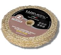 Lux Metal Disco Lucidatura Metalli Ultra Hard 150 mm Dischi In Sisal Pura Per Lucidare A Specchio Alluminio Sgrossatura Acciaio Inox Ruota Lucidante Per Trapano Mola Elimina Graffi Ottone Rame Ferro