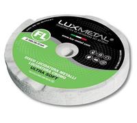 Lux Metal Disco Lucidatura Ultra Soft 100 mm In Cotone Flanella Morbido Dischi Lucidare A Specchio Alluminio Metalli Acciaio Inox Ruota Lucidante Per Trapano Mola Ottone Rame Legno Marmo Plexiglass