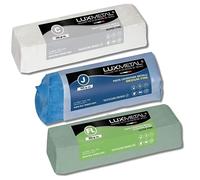 Lux Metal Kit 3 Pasta Abrasiva Lucidante 350 gr (FL-C-J) Set Lucidatura Acciaio Inox Cera Verde Solida Per Lucidare Metalli A Specchio Alluminio Cromature Legno Plexiglass Marmo Ottone Rame Plastica