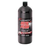 Lux Metal - Metal Polish Lucidante Ultra Fine FL 1 KG Pasta abrasiva per metalli acciaio inox alluminio ottone bronzo rame oro argento elimina graffi ossidazioni cromature auto carrozzeria (1 Kg)