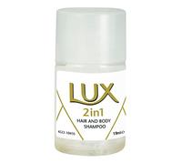 Lux Professional, bagnoschiuma e shampoo 2 in 1, confezione da hotel