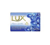 Lux Sapone Aqua Sparkle 80 Gr saponetta blu Floral Musk & Mint Oil - muschio floreale e olio di menta