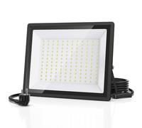 Lux Straes Faretto LED da Esterno 150W, Faro led IP66 Impermeabile 16500LM, Luce 6500K Bianco Giorno con Spina, per Campo Sportivo, Magazzino, Parcheggio, Giardino, Garage, Terrazza