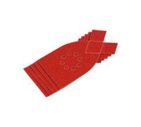 LUX-TOOLS Fogli abrasivi adesivi per levigatrice multifunzione LUX-TOOLS Black+D